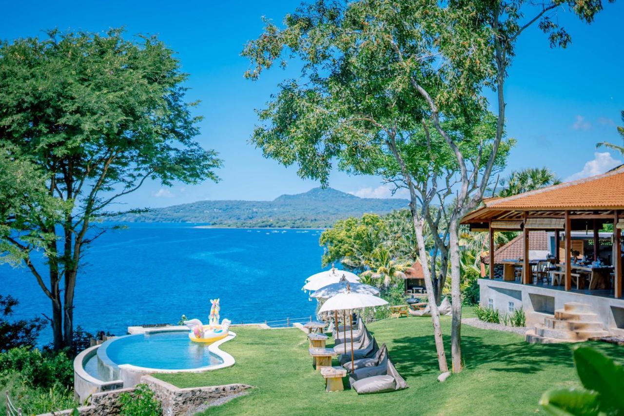Bali Cliff Glamping Hotell Seraya Exteriör bild
