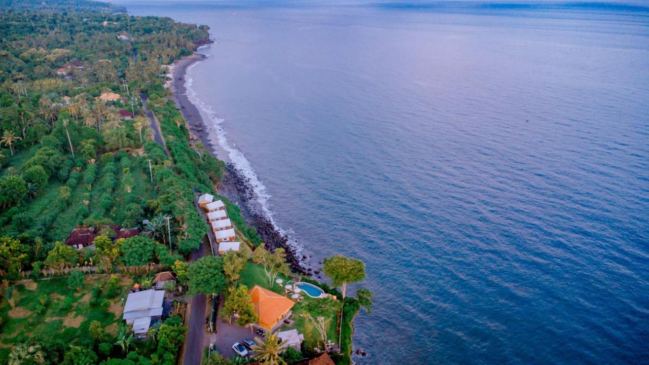 Bali Cliff Glamping Hotell Seraya Exteriör bild