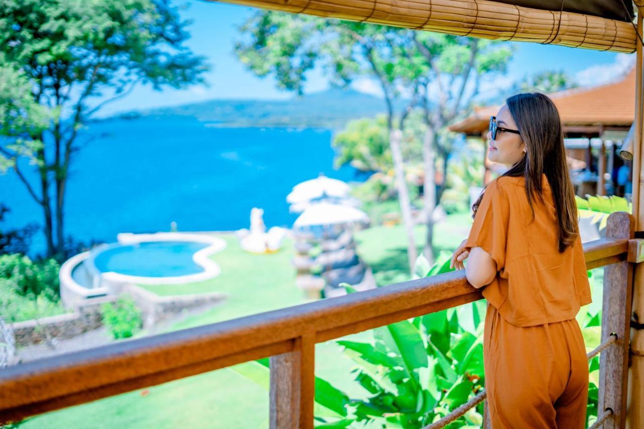 Bali Cliff Glamping Hotell Seraya Exteriör bild