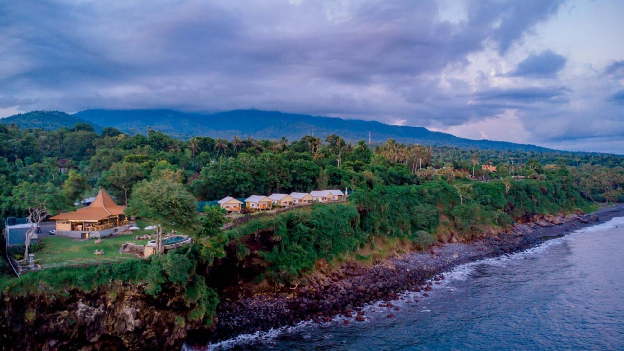 Bali Cliff Glamping Hotell Seraya Exteriör bild