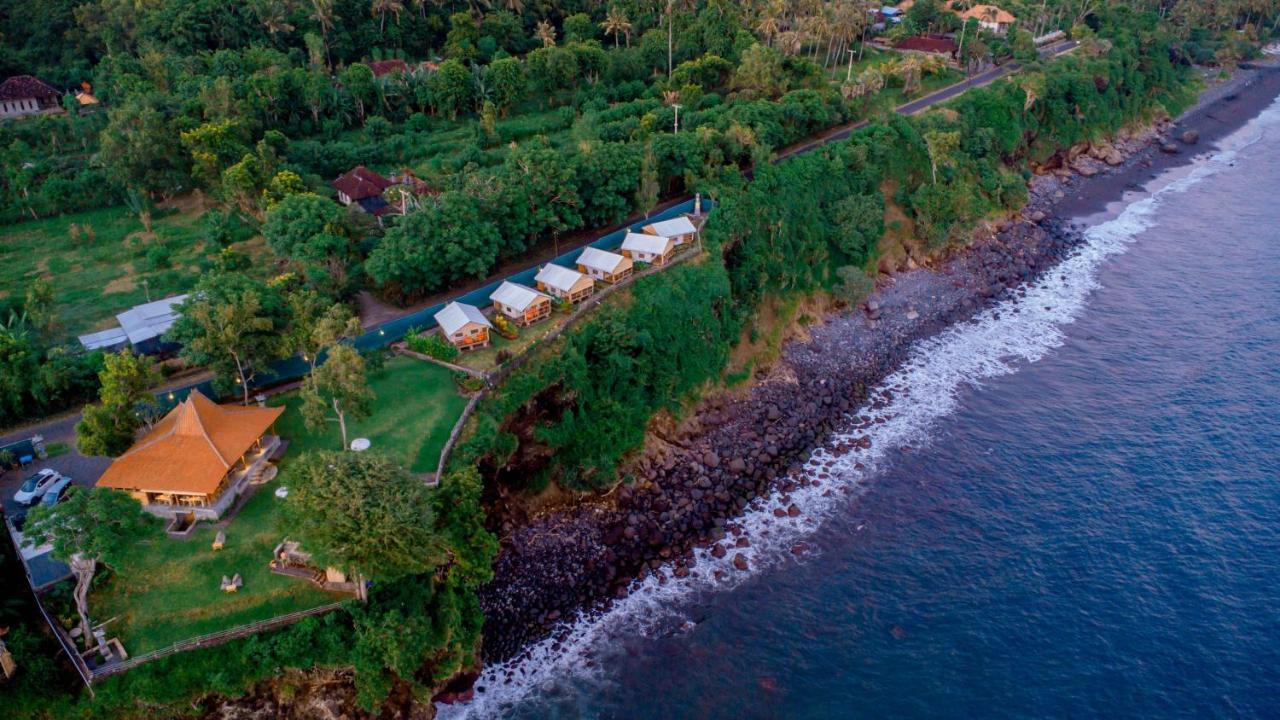 Bali Cliff Glamping Hotell Seraya Exteriör bild