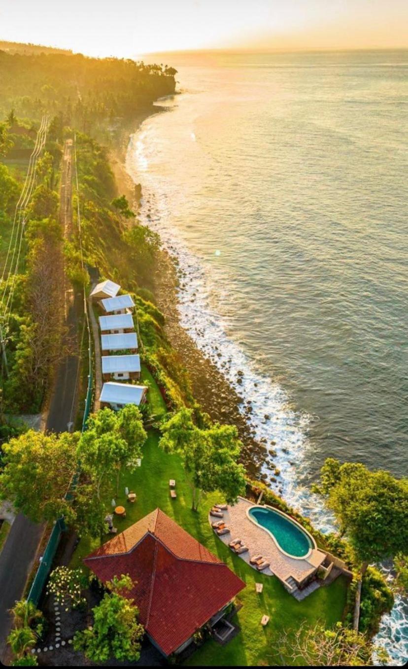 Bali Cliff Glamping Hotell Seraya Exteriör bild