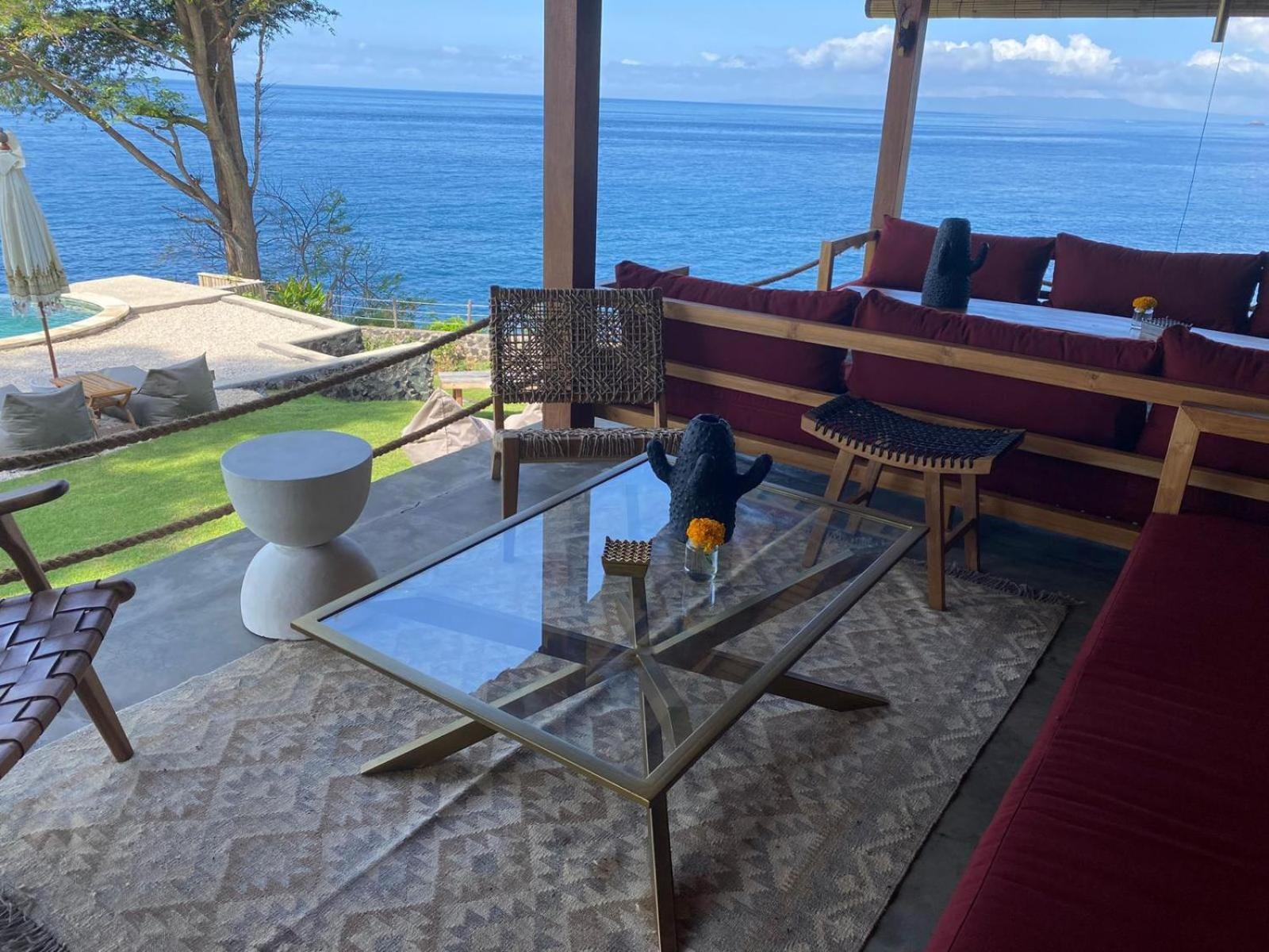 Bali Cliff Glamping Hotell Seraya Exteriör bild